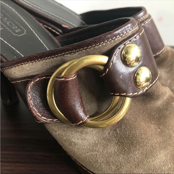 Vintage Coach Mules Clogs - Picture 8 of 15